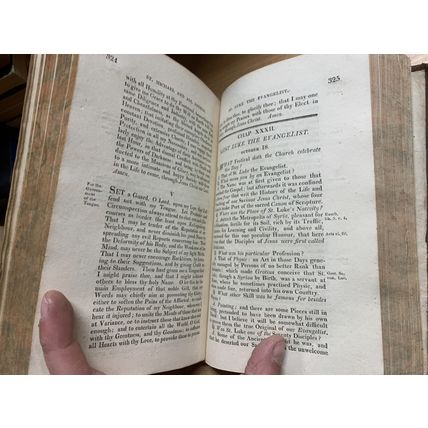 RARE* 1812 "COMPANION OF FESTIVALS & FASTS OF CHURCH OF ENGLAND" BOOK (P5)