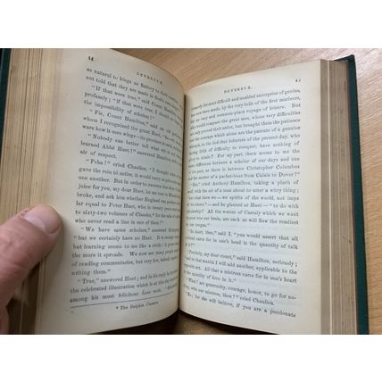 RARE* 1878 SIR EDWARD BULWER LYTTON "DEVEREUX" FICTION USA ANTIQUE BOOK (P4)