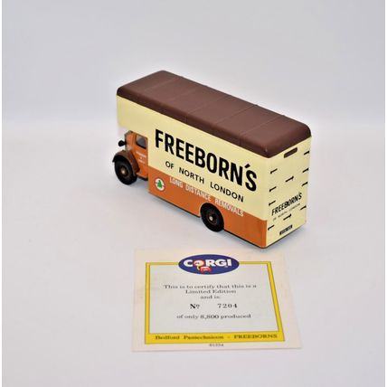 Bedford O Pantechnicon Freeborns Of North London Corgi 1/50 Limited Edition