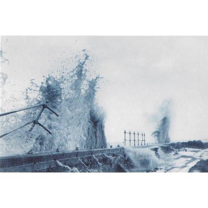 Postcard Sutton on Sea Lincolnshire 1953 Storm Spring Tide Flood - Nostalgia