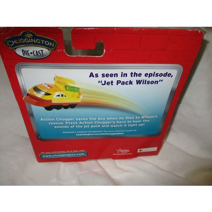 Chuggington Jet Pack Action Chugger Die Cast Toy Train Battery Operated