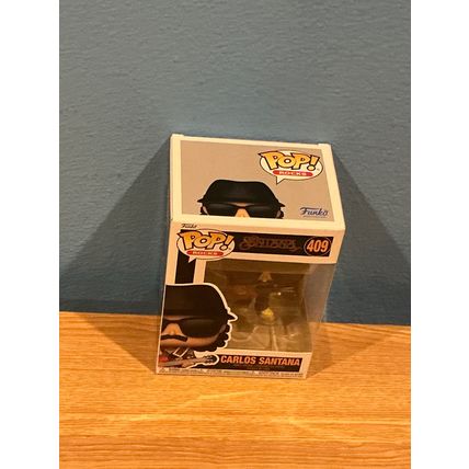 Funko Pop! Rocks - Carlos Santana #409 Vinyl Figure (Box & Protector)