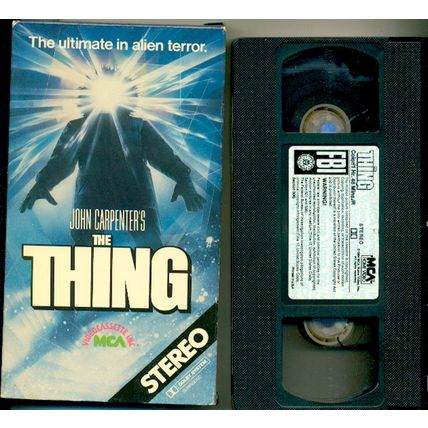 1980’s sci-fi, horror, fantasy VHS tape classic eight film collection