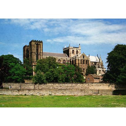 Postcards Ripon Cathedral, Yorkshire. Job lot