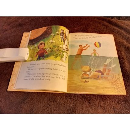 Little Golden Book Tommy's Camping Adventure By Gladys Saxon (B) Edition 1971
