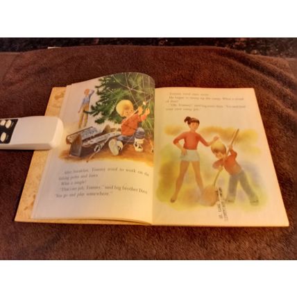 Little Golden Book Tommy's Camping Adventure By Gladys Saxon (B) Edition 1971