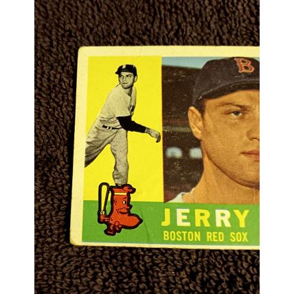 1960 Topps # 38 Jerry Casale Boston Red Sox Pitcher 2.5 Good+ Creases