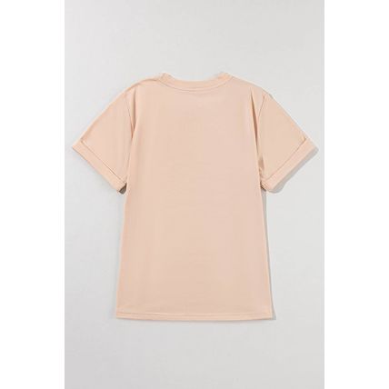 Khaki Love is Love Rainbow Heart Printed Cotton Blend T Shirt