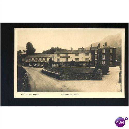 Westmorland PATTERDALE HOTEL Postcard by Atkinson & Pollitt (427)