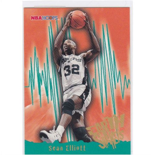 1995-96 NBA Hoops Basketball Sean Elliott