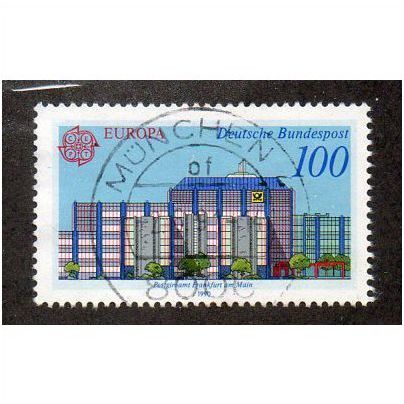 GER 1990 100pf 'EUROPA' FINE USED (EBID30-149)