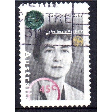 Australia 1995 Australia Remembers - Jessie Vasey, WWG 45c s/a Used