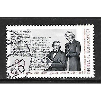 GERMANY 1985 80pf GRIMM BROTHERS SG 2084 FINE USED