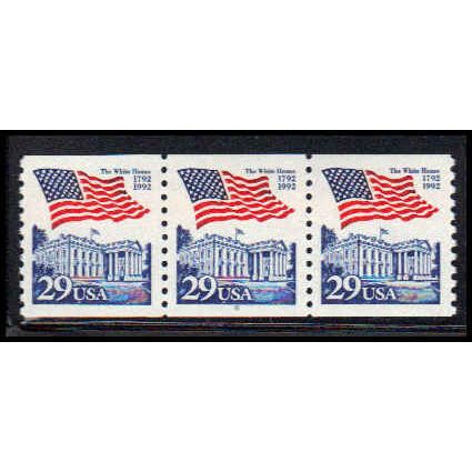 2609 29c U.S. Flag Over White House Very Fine MNH PNC 6/3 PA3234