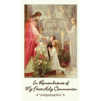 My First Holy Communion Prayer Card, 10-pack