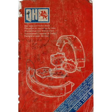 Quinton Hazell Disc Pads And Brake Shoes Parts Catalogue QH10 1997 1998 PDF