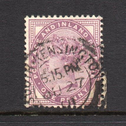 Victoria- 1881 - 1d Lilac (16 Dots) (sg172) Used (KENSINGTON Postmark)