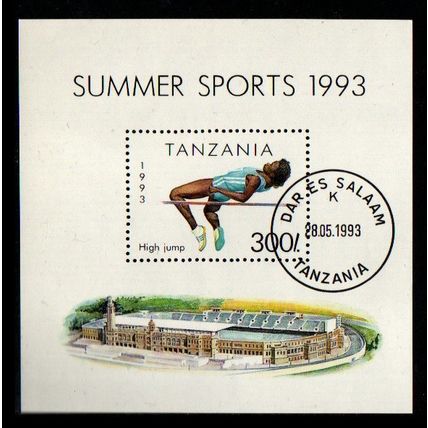 Tanzania 1993, Michel Bl 212, Scott 1025, used CTO