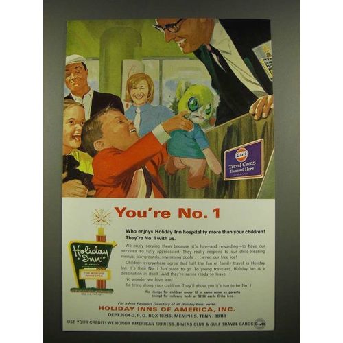 1969 Holiday Inn Ad - You're No. 1