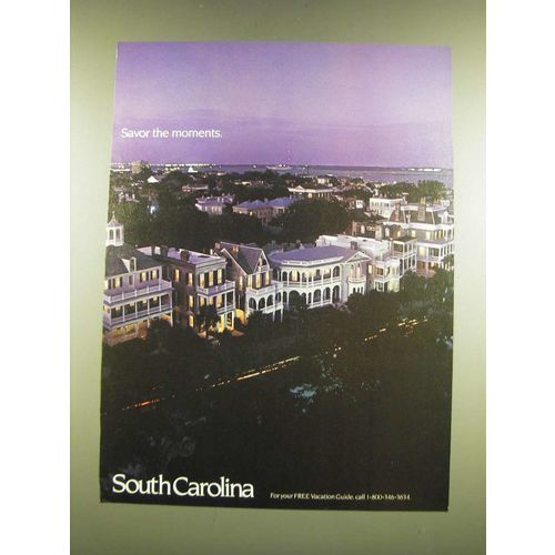 1990 South Carolina Ad - Savor the moments
