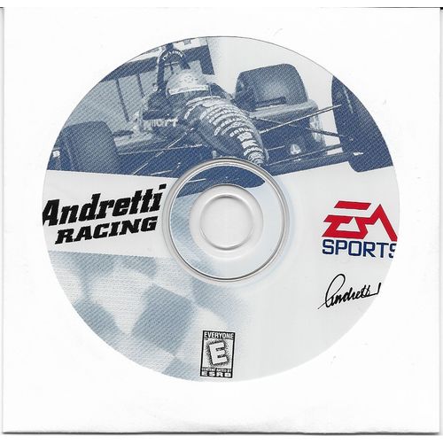 PC Software CD-ROM Andretti Racing EA Sports No Case or Manuals 1997 Vintage