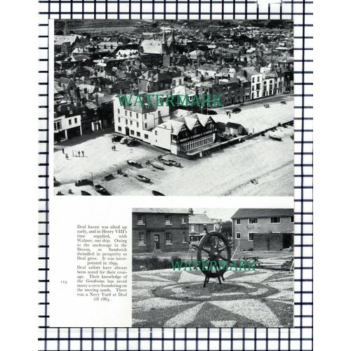 (7718) Deal / Ramsgate Harbour - 1957 Book Print