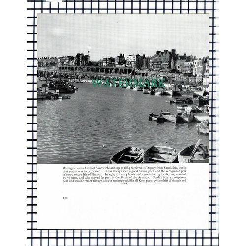 (7718) Deal / Ramsgate Harbour - 1957 Book Print
