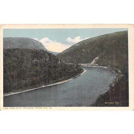 Delaware Water Gap Pennsylvania United States Postcard unused VGC