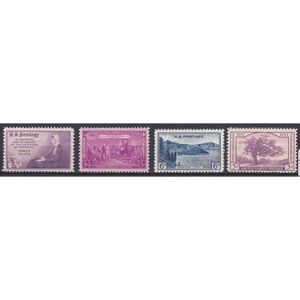 772 3c Connecticut Just Clears MNH VA0483d
