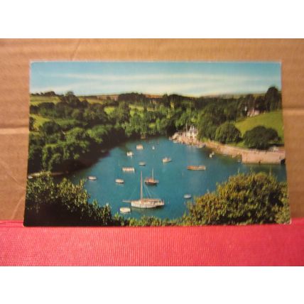 PORTH NAVAS, nr. FALMOUTH, CORNWALL used postcard. Colourmaster. 1979 pm =