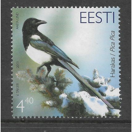 ESTONIA 2003 4.40 MAGPIE U/M MINT#3