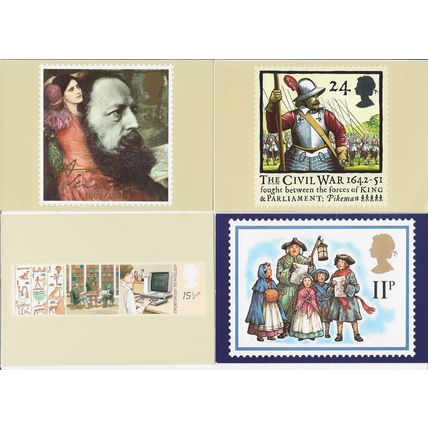 GB PHQ selection of 4 M with Darwin and Military Uniforms