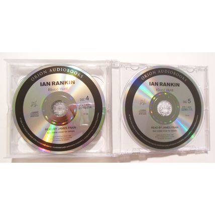 Ian Rankin Audio CD Bundle Blood Hunt and Knots & Crosses