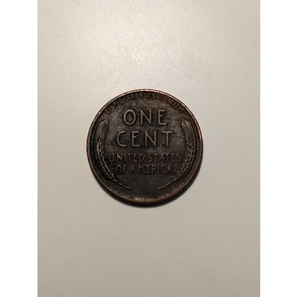 1946 D Lincoln penny full date free shipping no reserve