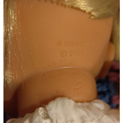 Vintage 2000 Original Lee Middleton Blonde Head Baby Doll Reva Schick Life Like