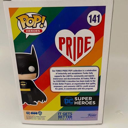 Funko Pop! Heroes Pride Batman #141 Vinyl Figure