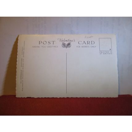 KINGSNORTH GARDENS, FOLKESTONE KENT unused vintage postcard by Valentine (b) =