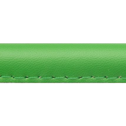 Pair Of Genuine Leather Replacent Bag Handbag Handles (Green - 50cm)