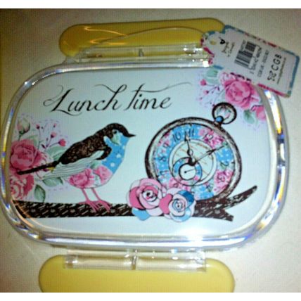 Pretty Healthy Snacks/ Schoolbag Box Stylish Snack Pot Lunch Box With Lid