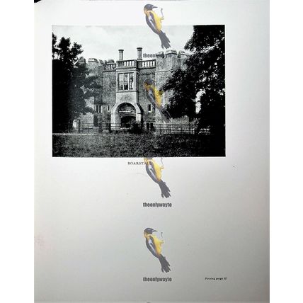 Boarstall Castle & Winchester Castle, Grt Hall, Book Illustration (Print), 1926