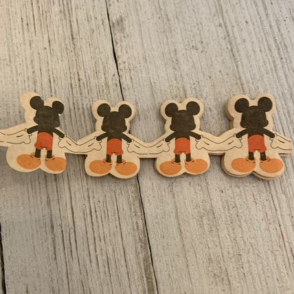 VTG Kurt Adler Mickey Mouse Paper Garland 4 ft Walt Disney Christmas New Box NOS