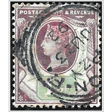 1887 -1892 Queen Victoria Jubilee - 1½d violet/green (as picture) C2-5