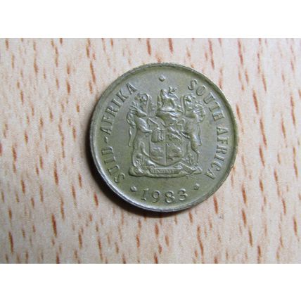 Suid Africa South Africa 1983 1 Cent Coin