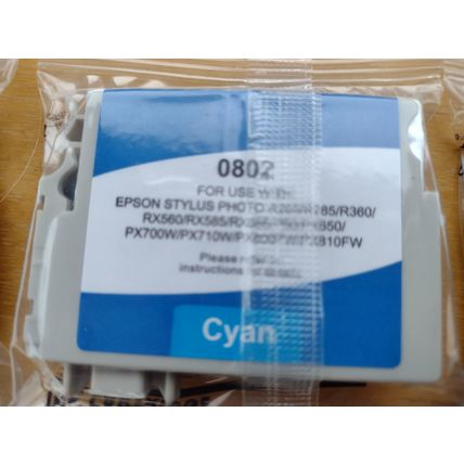 Epson Ink Cartridges, job lot, 0801 0802 0803 0806 202XL sealed compatible