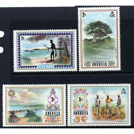 Anguilla 1972 Tourism sg130/44 - MNH - 4 scans