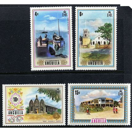Anguilla 1972 Tourism sg130/44 - MNH - 4 scans
