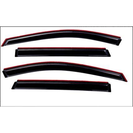 Vent Visors Fits 2013-2018 Nissan Pathfinder by Lightronic WV194479 , 4-Pieces
