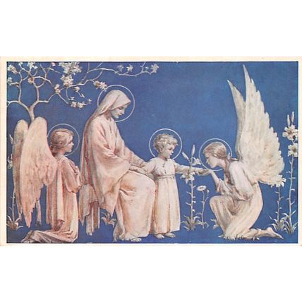 Margaret W Tarrant : Angel Greeting : Medici Society Pkt. 41