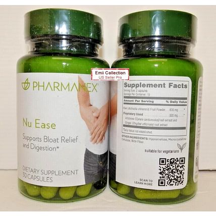 Nu Skin Nuskin Pharmanex Nu Ease Supports Bloat Relief and Digestion Bundle