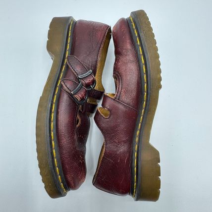 Vintage Dr. Martens Mary Jane UK 9 US 10 EU 43 Grunge Y2K Rare Toe Scuff Strap